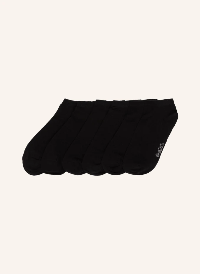 Упаковка из 6 носков-кроссовок Ewers Collection, черный
