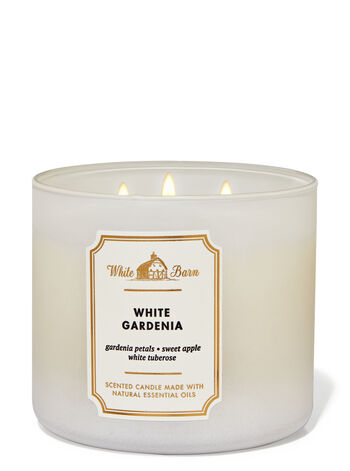 Свеча с 3 фитилями White Gardenia, 14.5 oz / 411 g, Bath and Body Works александра белинда белая гардения