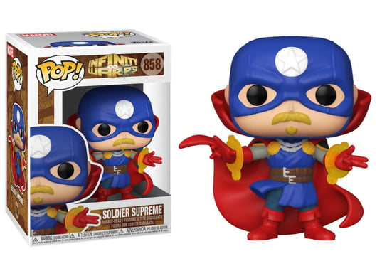 Funko POP! Infinity Warps, коллекционная фигурка, Marvel, Soldier Supreme