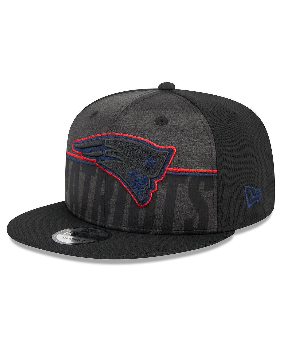 

Мужская черная кепка Snapback 9FIFTY Team Colorway New England Patriots 2023 NFL Training Camp Colorway New Era