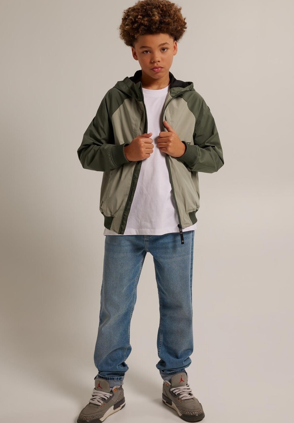 

Легкая куртка JASPER JR America Today, цвет sea green