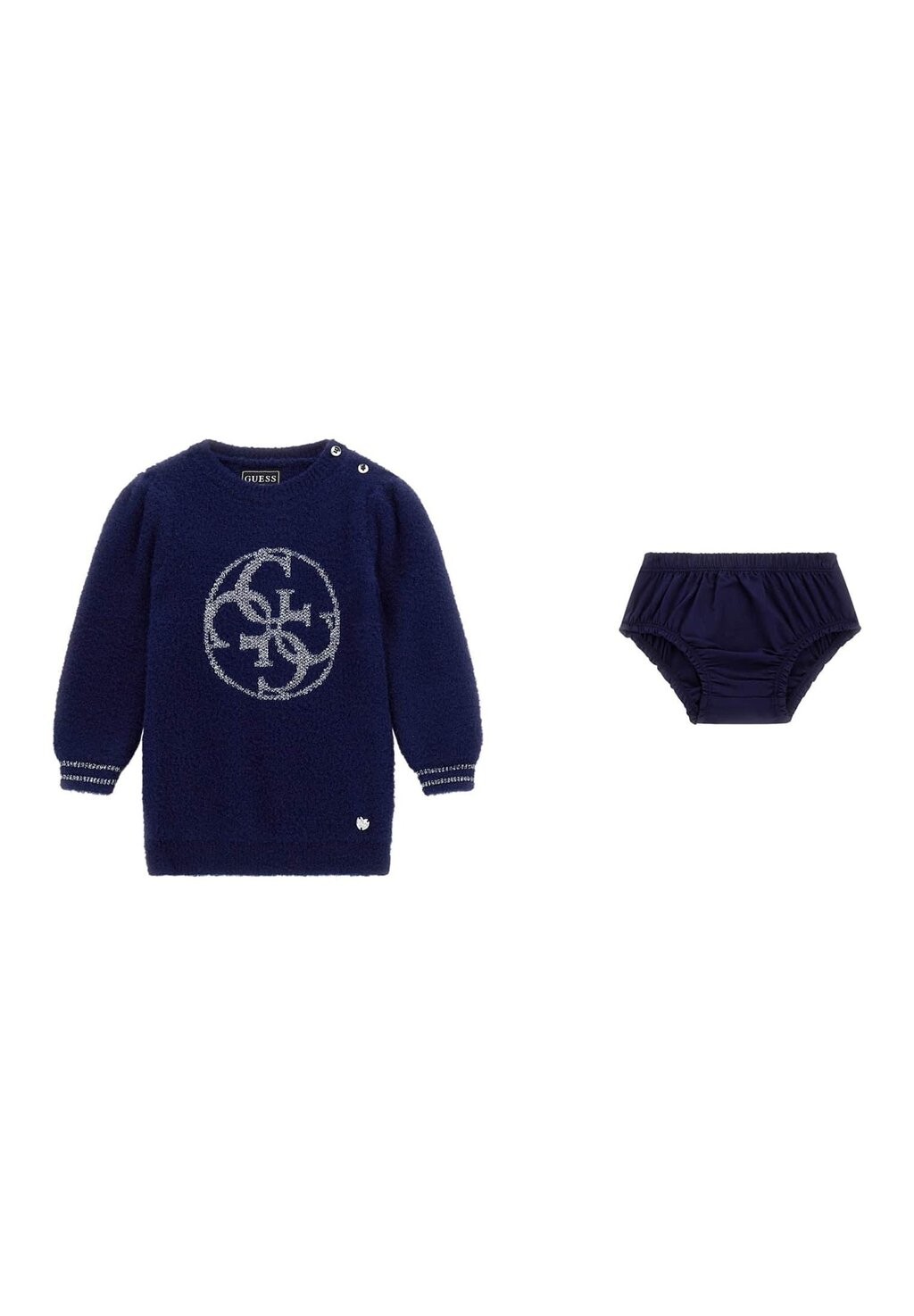 

Трикотажное платье SET MIT 4G-LOGOPRINT Guess, цвет blau