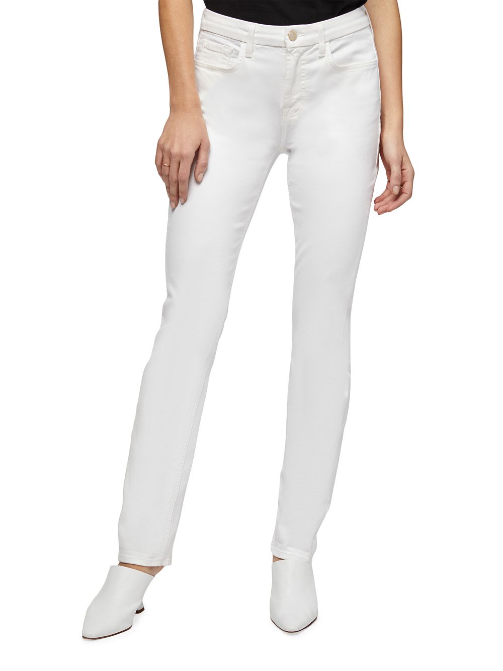 Узкие джинсы-бойфренды Core Jen7, белый