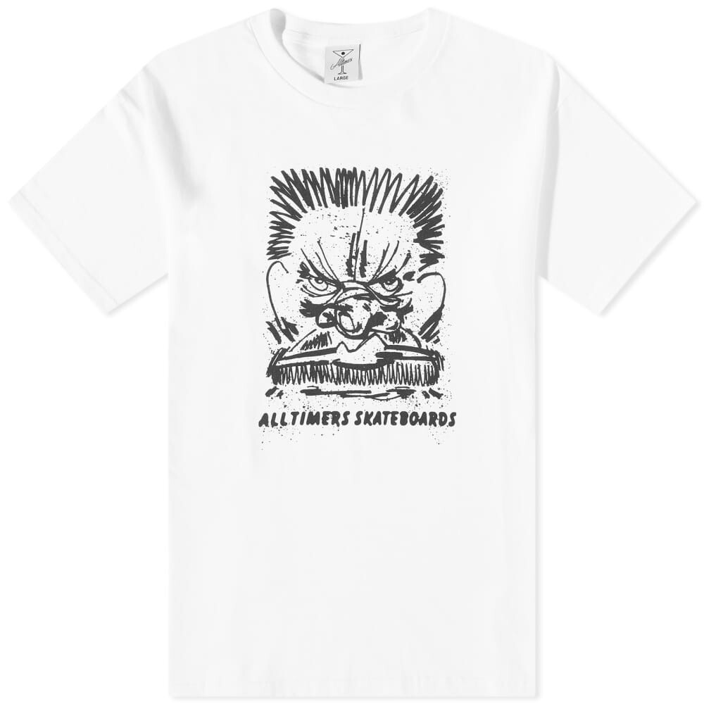 

Футболка Alltimers с смятым лицом, белый
