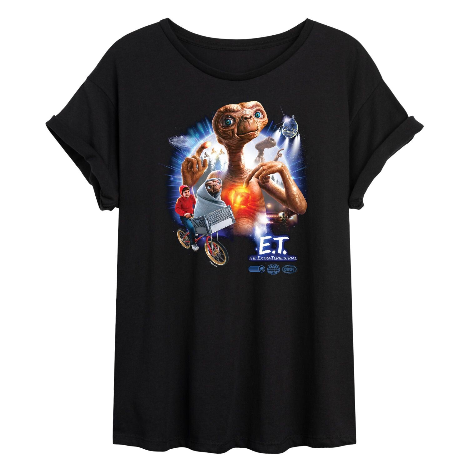 

Юниоры E.T. Футболка оверсайз с рисунком плаката Licensed Character