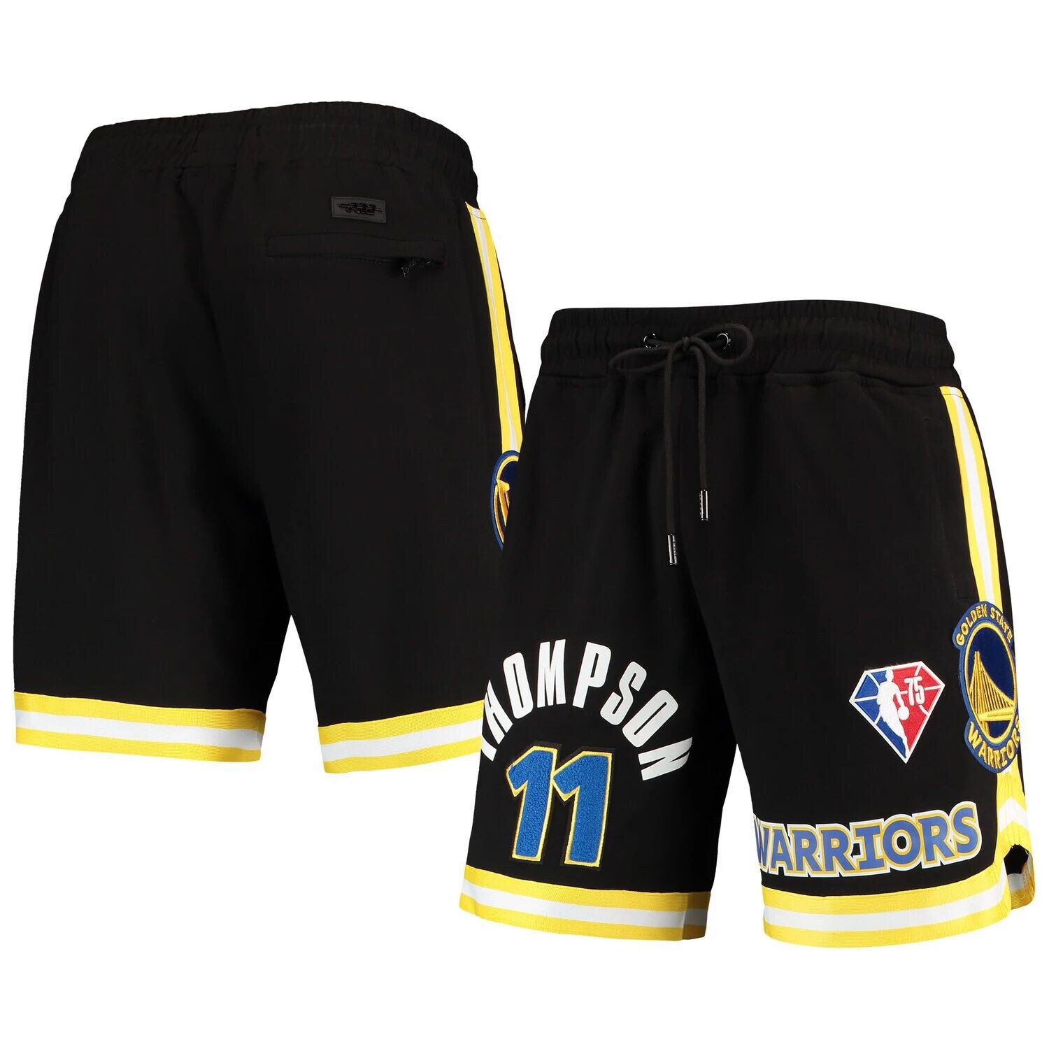 

Мужские шорты Pro Standard Klay Thompson Black Golden State Warriors 75th Anniversary Team Shorts