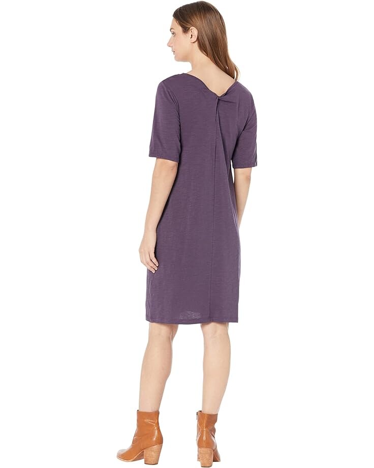 

Платье PACT Easy Twist Back Dress, цвет Currant