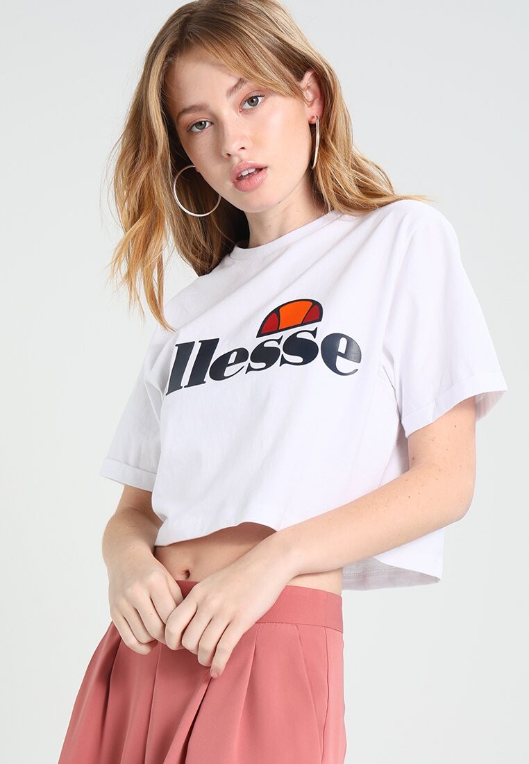 

Футболка с принтом Ellesse, белый