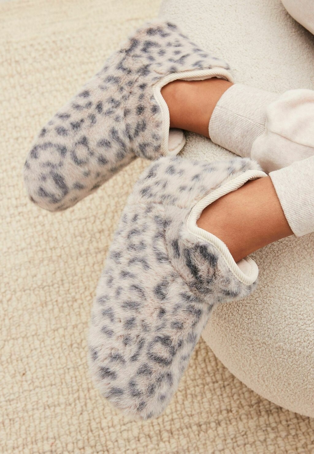 

Тапочки Animal Print Next, цвет neutral
