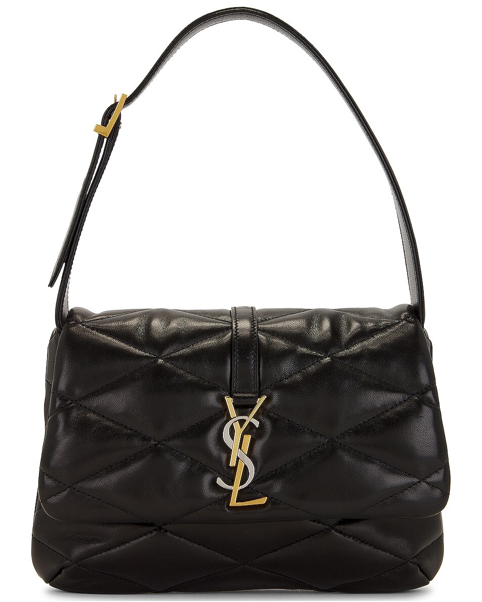 

Сумка Saint Laurent Le 57 Tri Metal Shoulder, неро