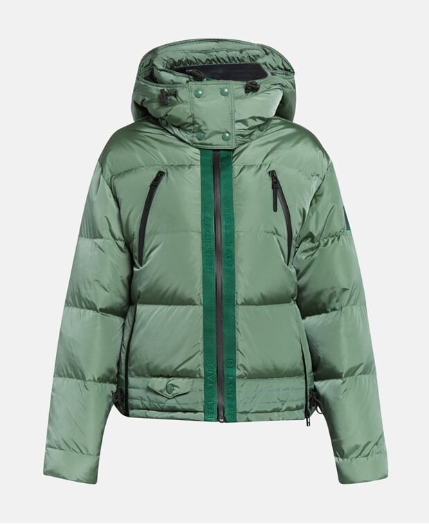 

Пуховик Belstaff, зеленый