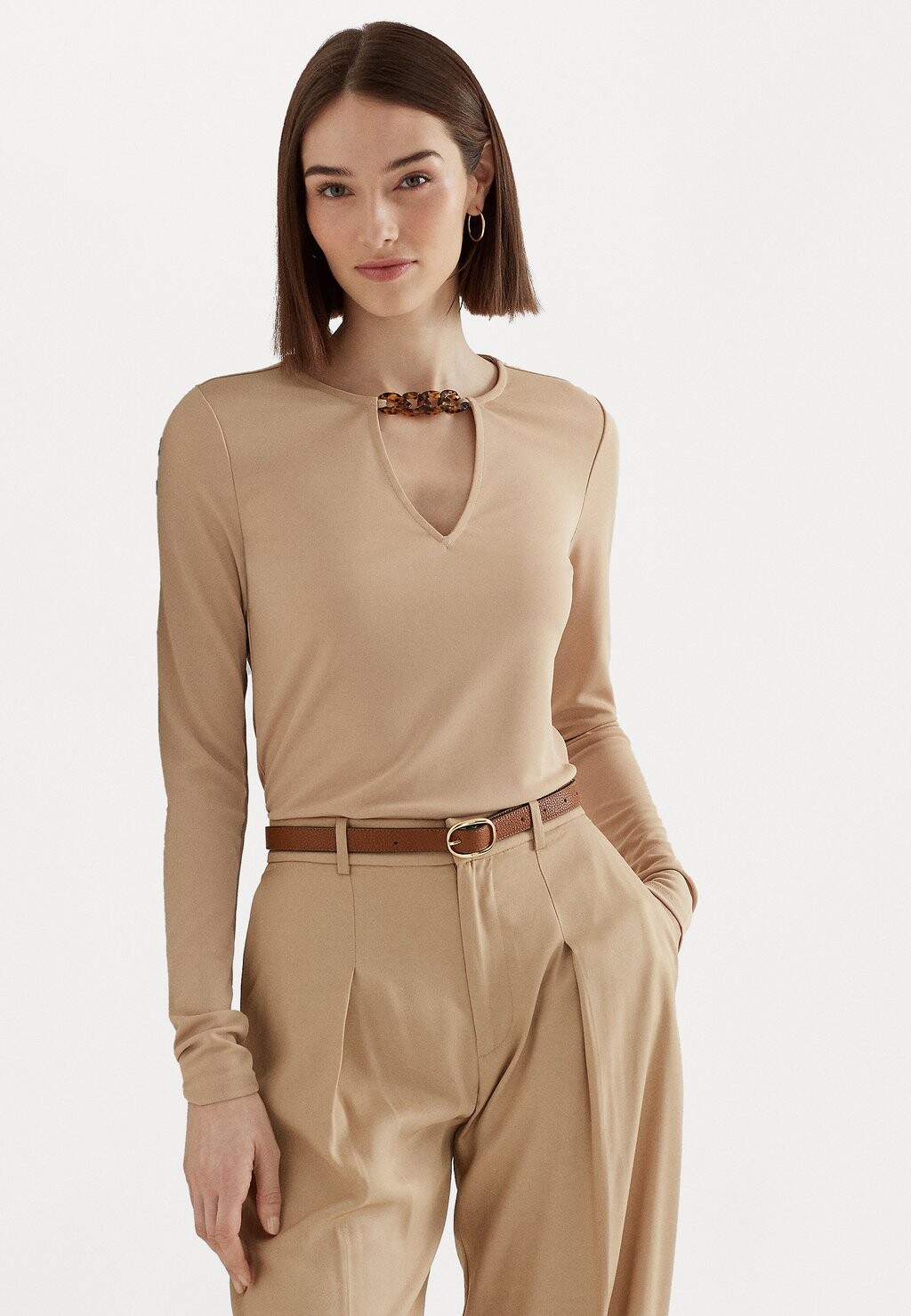 

Топ с длинными рукавами Lauren Ralph Lauren