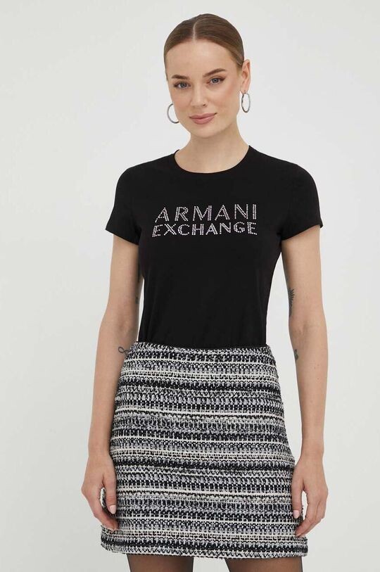 

Футболка Armani Exchange, черный
