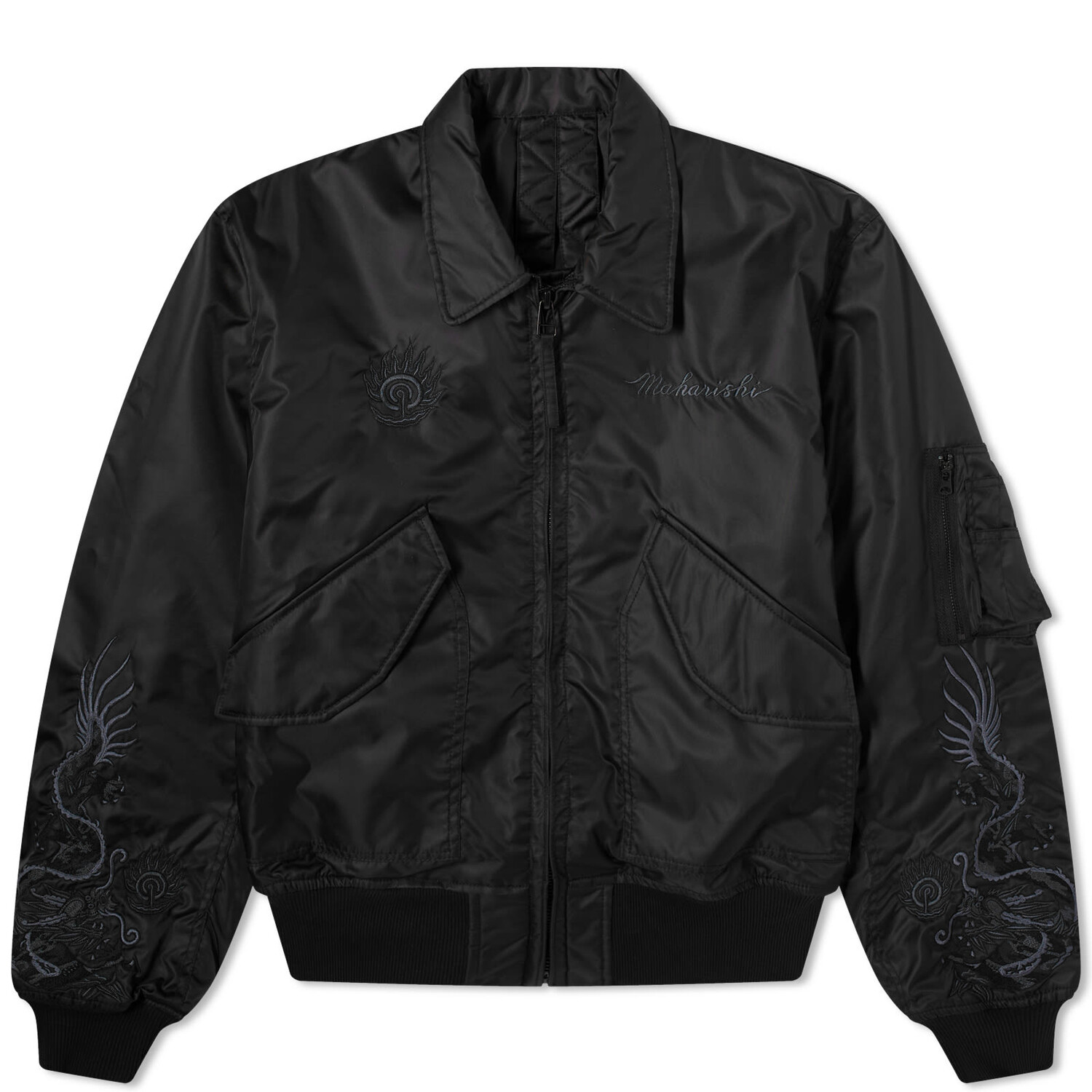 

Куртка Maharishi Dragon Cwu-45 Flight, черный