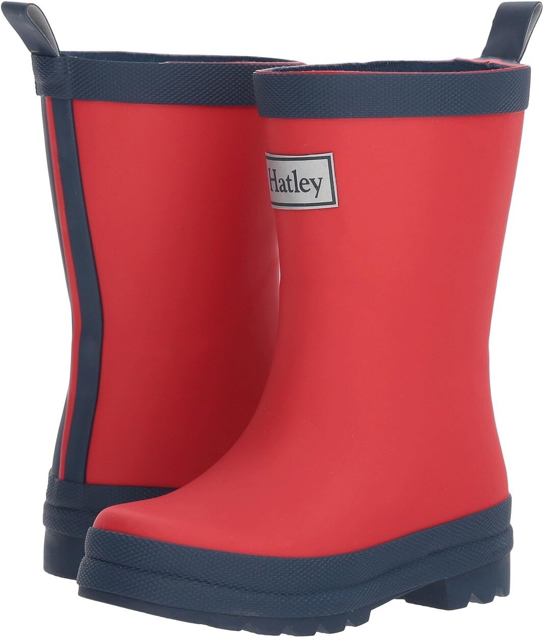 

Резиновые сапоги Kid's Color Block Rain Boots Hatley, цвет Red/Navy