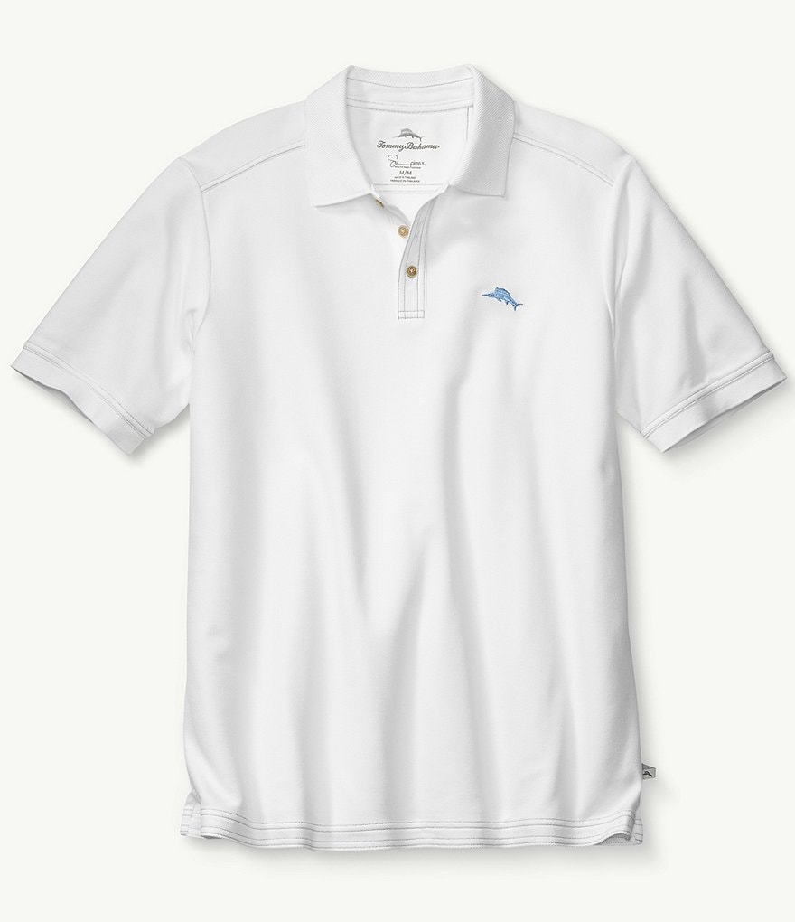 Рубашка поло с короткими рукавами Tommy Bahama Emfielder 2.0, белый
