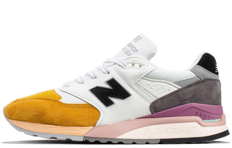 

Кроссовки New Balance 998, белый / оранжевый