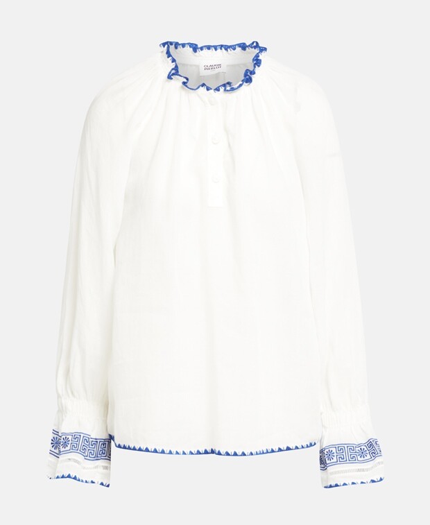 

Рубашка блузка Claudie Pierlot, экрю