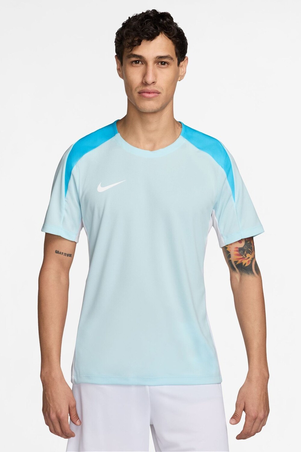 

Футболка тренировочная Strike dri fit Nike, голубой