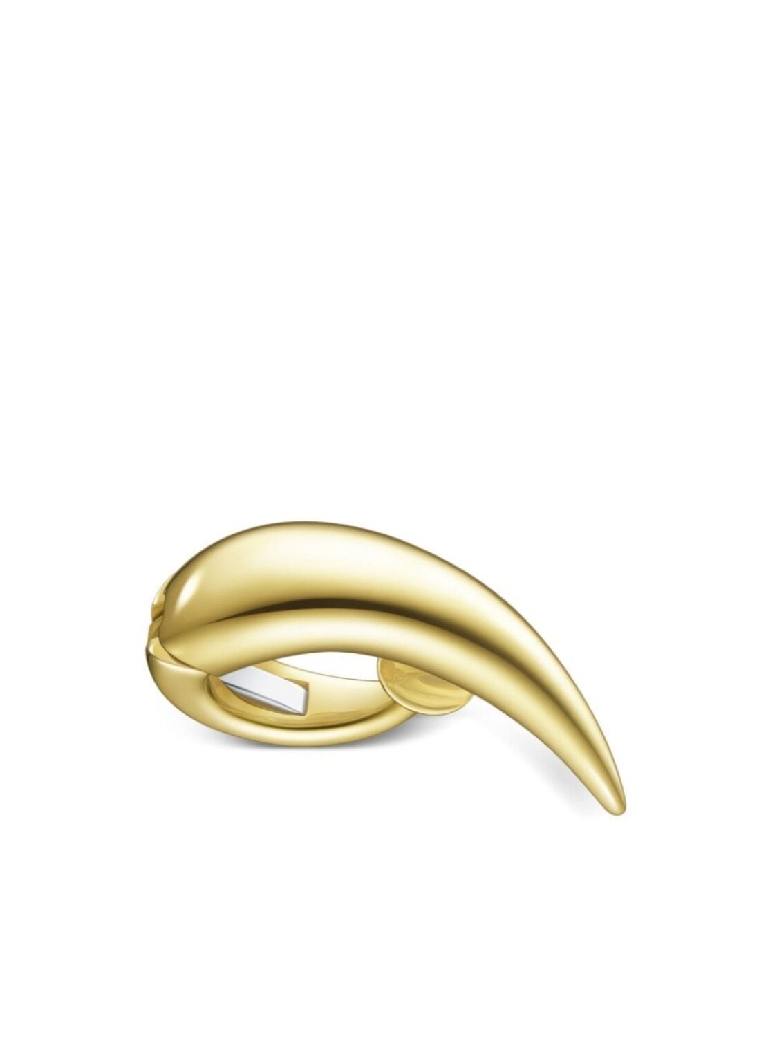 

Серьга-кафф Collection Line Danger Horn из желтого золота TASAKI, золотой
