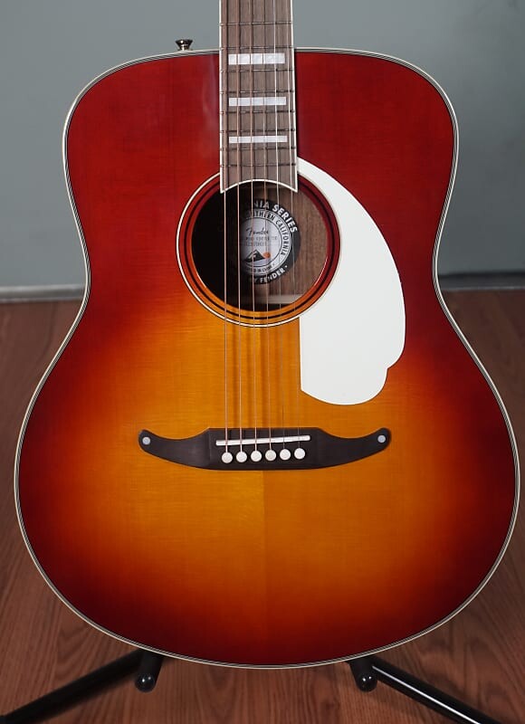 

Акустическая гитара Fender Palomino Vintage, Aged White Pickguard, Sienna Sunburst w/ Vintage-Style HSC