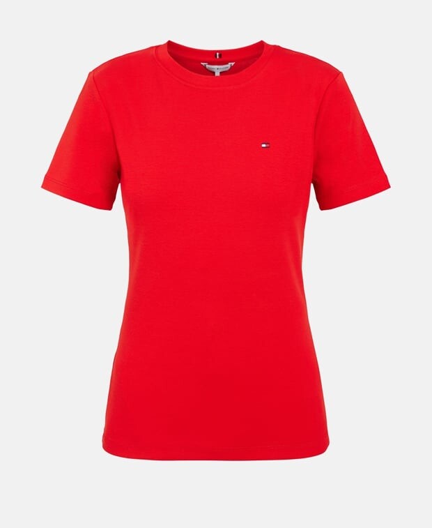 

Футболка Tommy Hilfiger, светло-красный