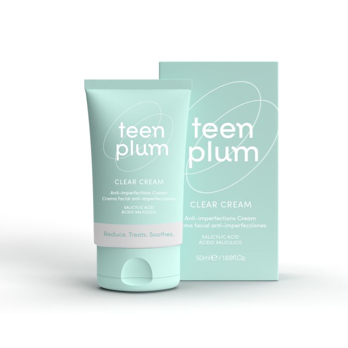 Крем для лица Clear Cream crema facial anti-imperfecciones Teen Plum, 50 ml