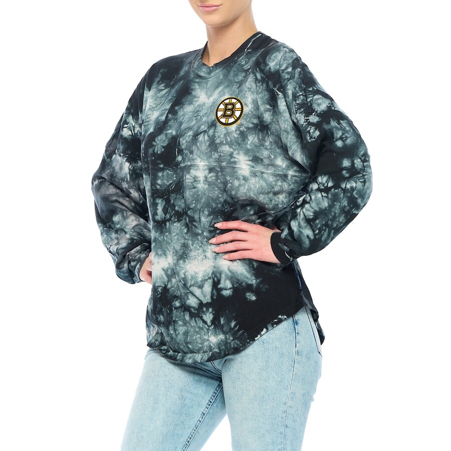 

Футболка с длинным рукавом Fanatics Branded Boston Bruins, черный