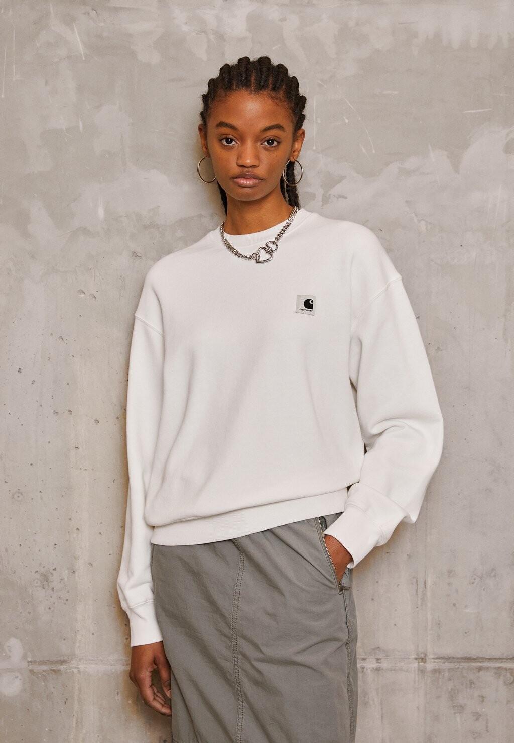 

Толстовка НЕЛЬСОН Carhartt WIP, кремовый, Бежевый