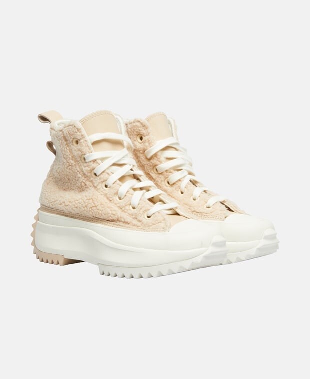 

Кроссовки на платформе Converse, бежевый