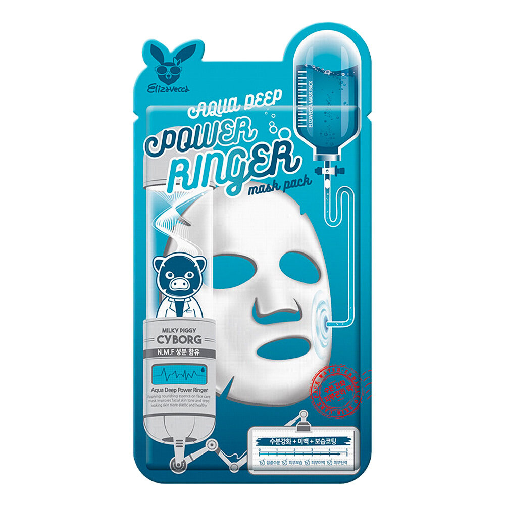 

Elizavecca, Aqua Deep Power Ringer Mask %, Маска для лица