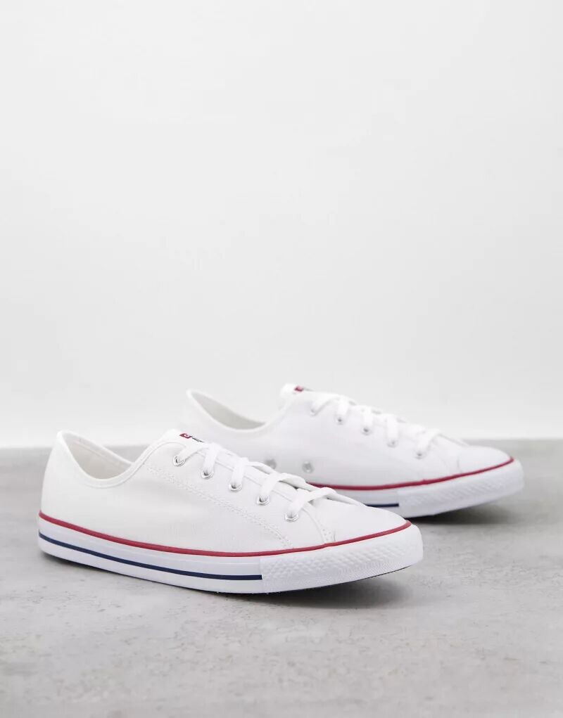 

Белые кроссовки Converse Chuck Taylor Dainty Ox