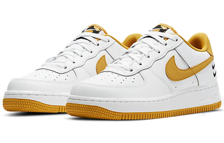 

Кроссовки для скейтбординга Nike Air Force 1 Белый/Желтый