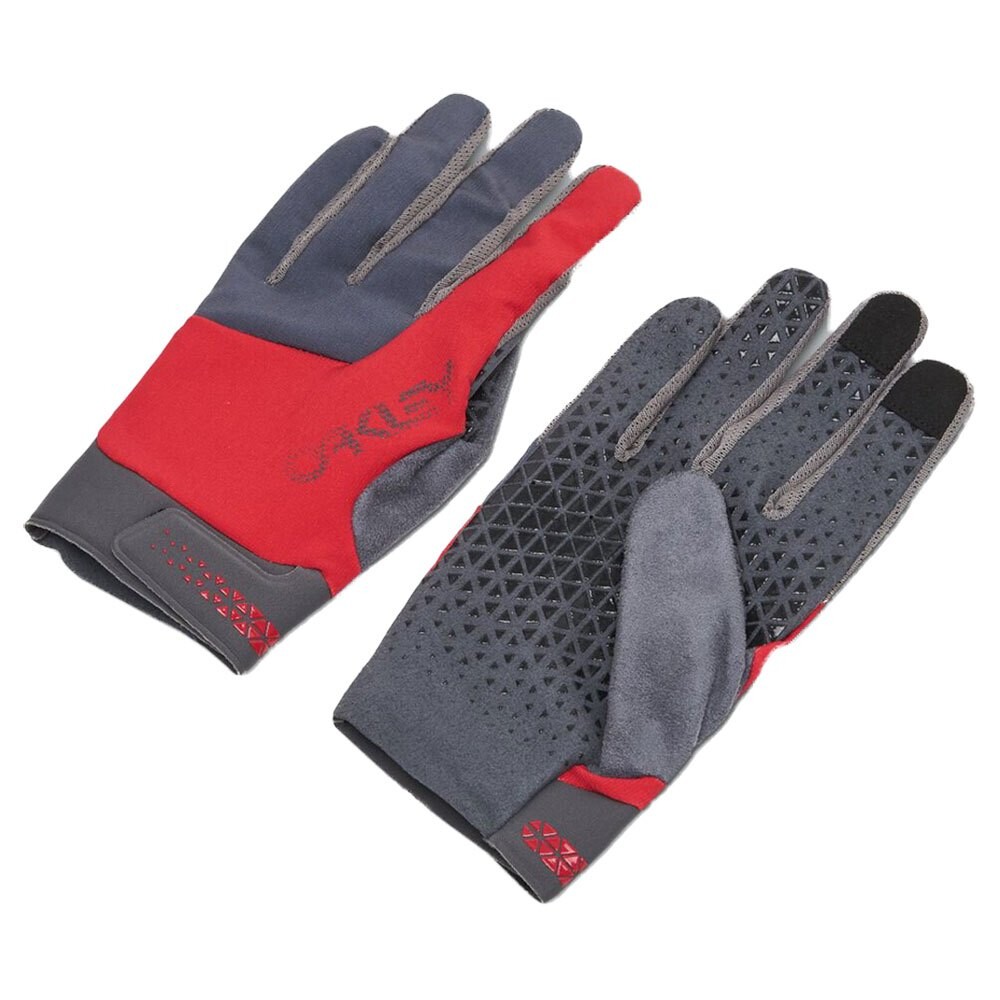 

Длинные перчатки Oakley Off Camber MTB, красный