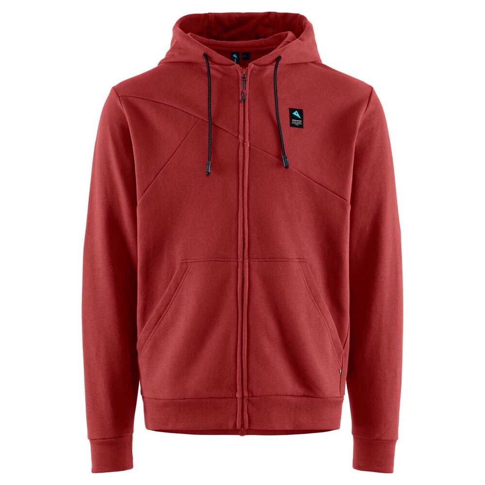 

Толстовка Klättermusen Runa Maker Full Zip, красный