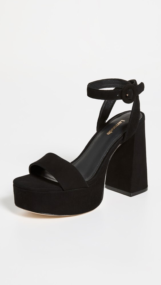 

Сандалии Larroude Dolly Heel, черный