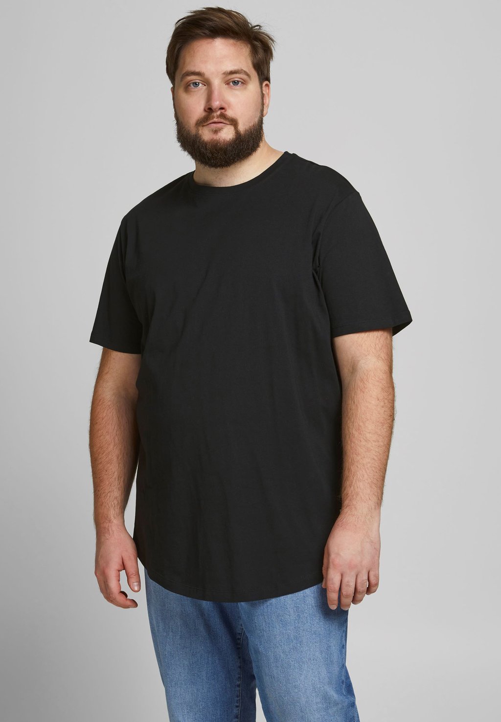 Базовая футболка Jack & Jones, черная