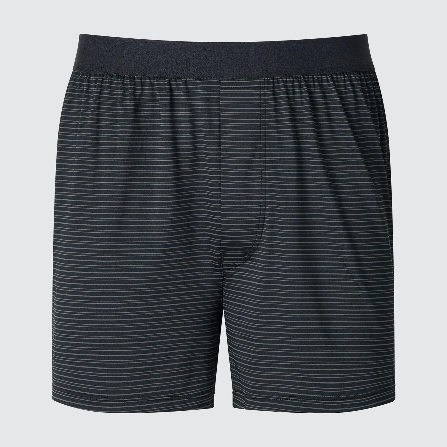 

Полосатые плавки AIRism Uniqlo, черный