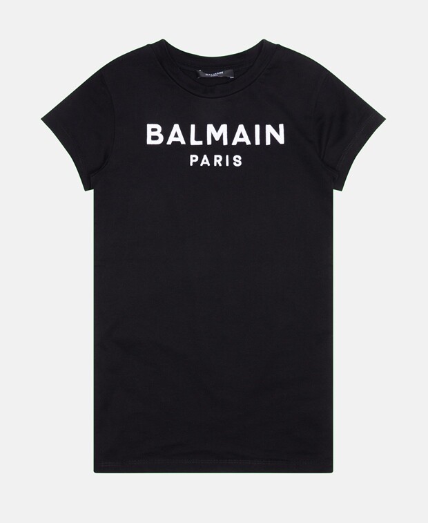 

Трикотажное платье Balmain, черный