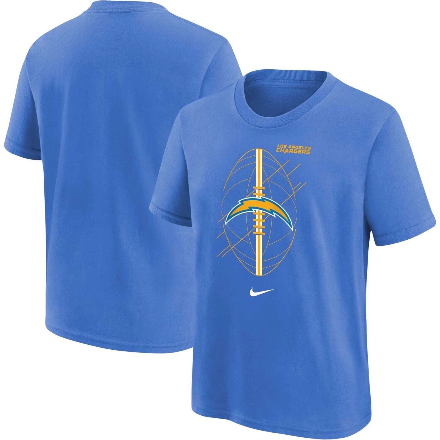 

Футболка Nike Powder Blue Los Angeles Chargers Icon для дошкольников Nike