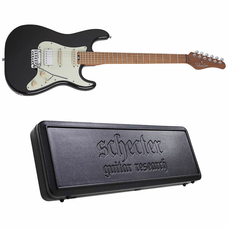 Электрогитара Schecter Nick Johnston Traditional Atomic Ink H/S/S A.INK Brand New - Includes SGR UNIV Hard Case! электрогитара schecter sgr s 1 blk