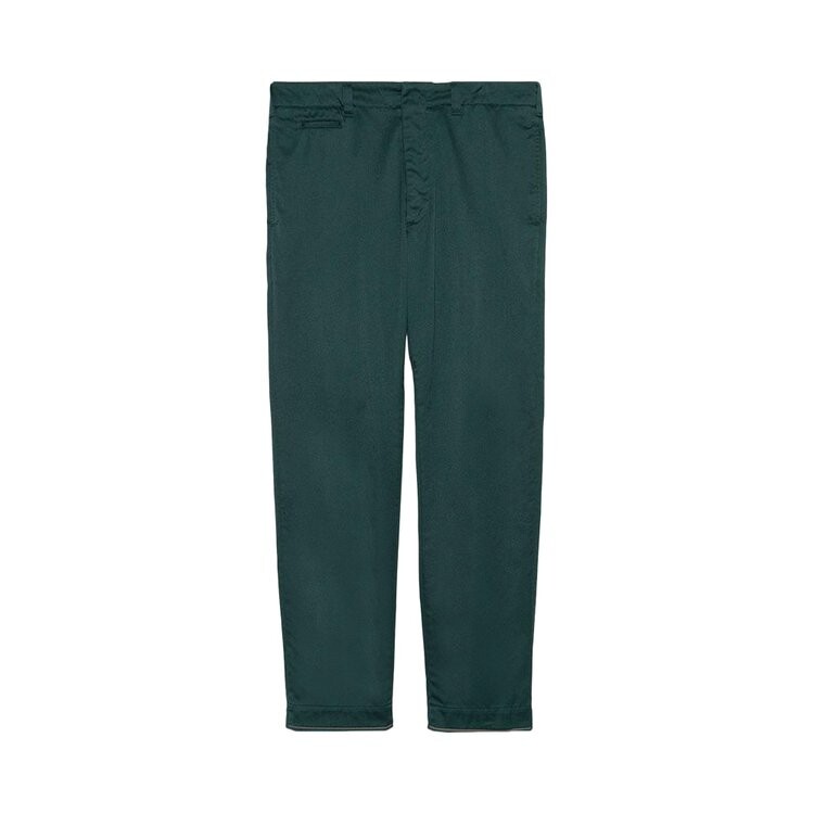 

Брюки nanamica Straight Chino Pants, зеленый