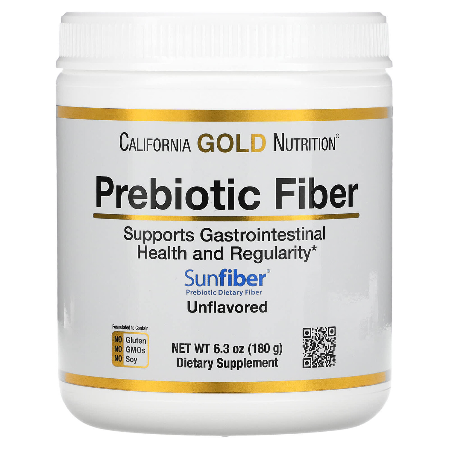 

Пребиотическая клетчатка, 180 г (6,3 унции), California Gold Nutrition