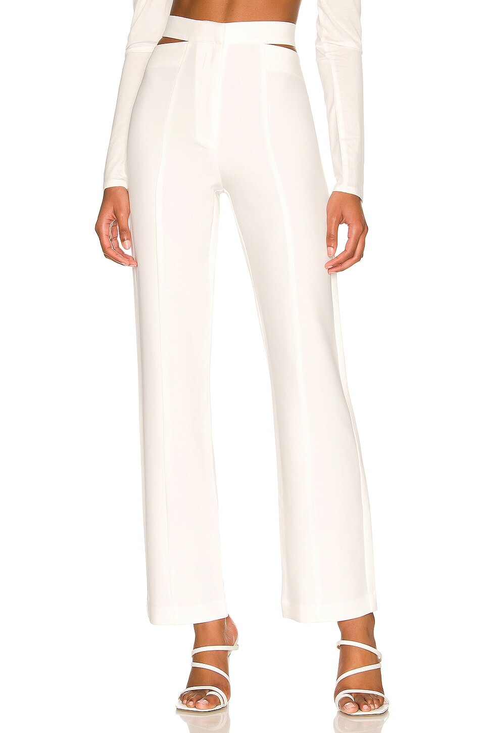 

Брюки Bardot Kylie Cut Out, слоновая кость, Бежевый, Брюки Bardot Kylie Cut Out, слоновая кость