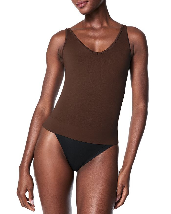 

Бесшовная майка SPANX на каждый день, коричневый