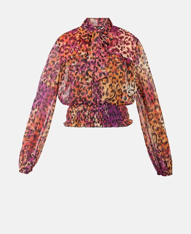 

Рубашка блузка Just Cavalli, фуксия