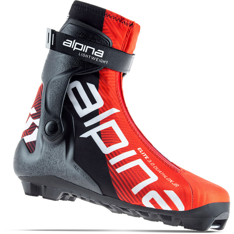 Детская комбинированная обувь Elite 30 Duathlon Alpina Sports, красный цена и фото
