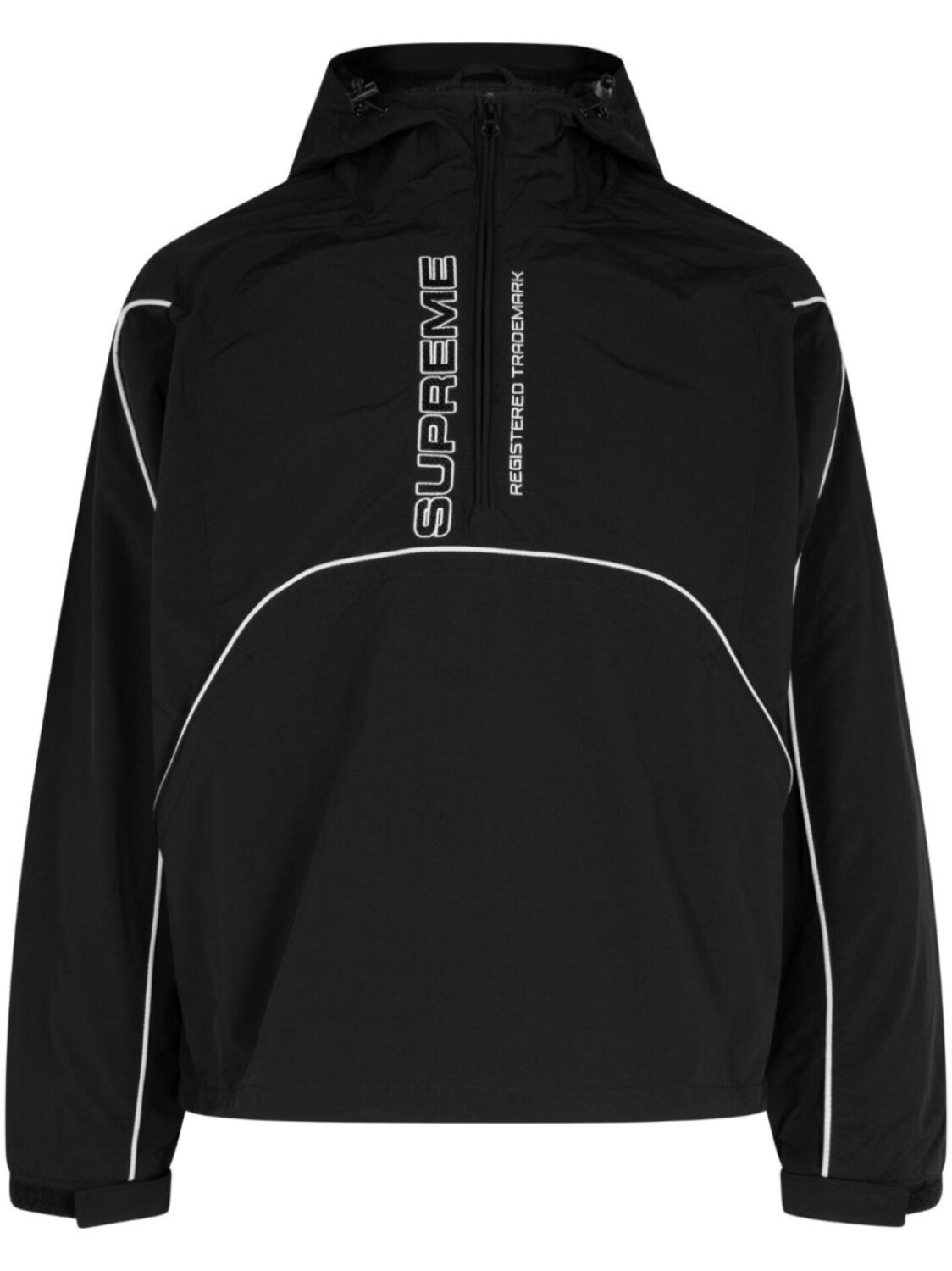 

Куртка с воротником на молнии Supreme, черный