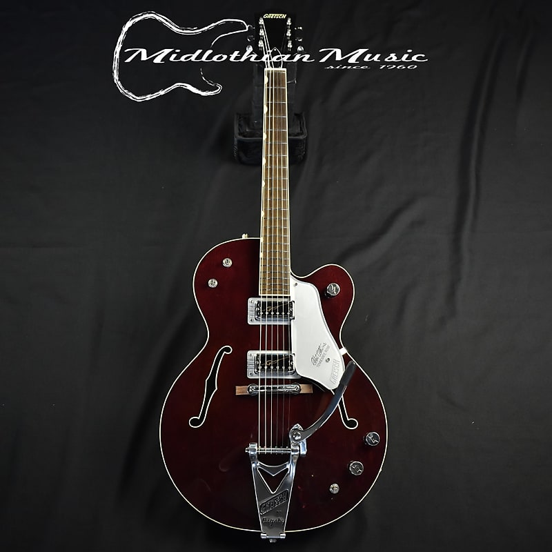цена Электрогитара Gretsch G6119T-62 Vintage Select Edition - '62 Tennessee Rose - Hollow Body w/Bigsby & Case - Deep Cherry Stain Finish