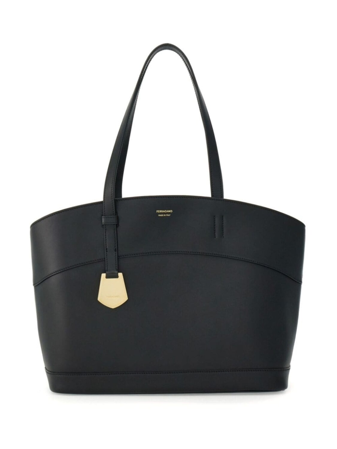 

Ferragamo сумка-тоут Charming с логотипом, черный